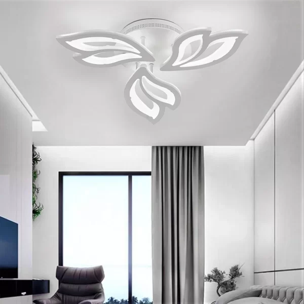 Φωτιστικό LED, Καλλιτεχνικό και Κομψό Σχέδιο, Λευκό DM6553/3-WH - Αποτελεσματικός Φωτισμός για Σύγχρονους Χώρους