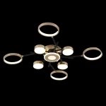 Φωτιστικό LED Πολυτελείας Μαύρο/Χρυσό DM9030-9 - Προηγμένος Φωτισμός με Ασύμμετρο Σχεδιασμό, Ιδανικό για Κομψό Dining.
