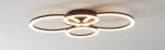 Φωτιστικό LED Premium Καφέ DM001-4 - Ρυθμιζόμενη Λειτουργικότητα και Ασύμμετρος Σχεδιασμός, Ιδανικό για Στυλάτο Δείπνο