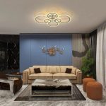 Πολυτελής LED Φωτιστικό, Λευκό, 80x60x15εκ, Μοντέρνος Σχεδιασμός και Αποτελεσματικός Φωτισμός - Ιδανικό για Γραφείο
