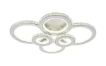 Κρεμαστό LED Φωτιστικό, Λευκό, 73x53x12εκ, Μοντέρνος Σχεδιασμός και Αποτελεσματικός Φωτισμός - Ιδανικό για Γραφείο