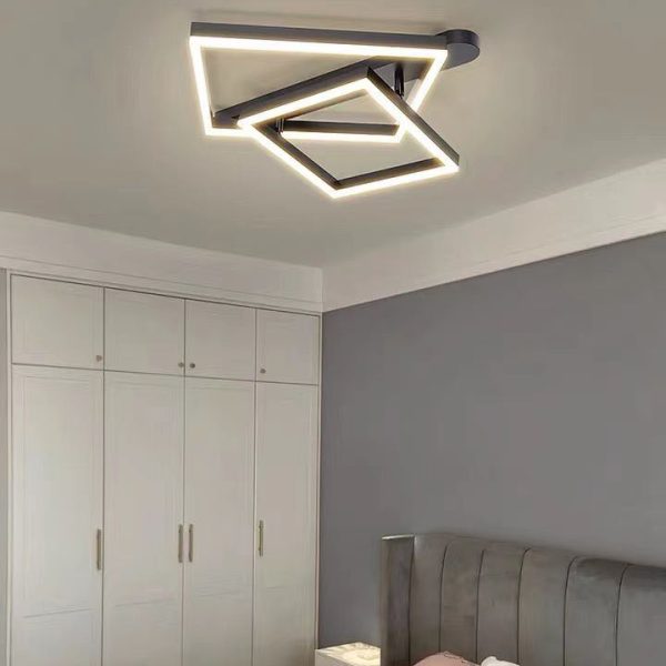 Φωτιστικό LED Πολυτελείας Μαύρο, DM56, Προηγμένος Φωτισμός και Σύγχρονη Αντίθεση - Συνιστάται για Γραφείο