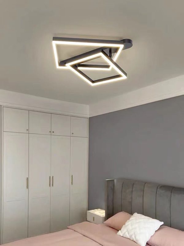 Φωτιστικό LED Πολυτελείας Μαύρο, DM56, Προηγμένος Φωτισμός και Σύγχρονη Αντίθεση - Συνιστάται για Γραφείο