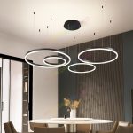 Φωτιστικό LED Επικαθήμενο DM 1796-BK με 3 Τύπους Φωτισμού - Πρεμιέρας Σχεδιασμός για Σύγχρονα Εσωτερικά.