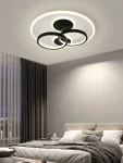 Φωτιστικό LED με Κυκλικό Μοντέρνο Σχεδιασμό DM9057/R Μαύρο/Λευκό - Κομψός και Λειτουργικός Φωτισμός, Ιδανικός για Σύγχρονα Εσωτερικά.