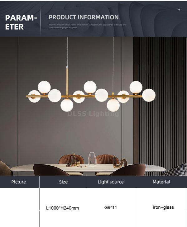 Φωτιστικό LED Σφαιρικό DM 369-11GD Χρυσό με 11 Σφαίρες Φωτός - Μοντέρνος Φωτισμός και Πρεμιέρας Σχεδιασμός για Εκλεπτυσμένα Εσωτερικά.