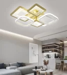 Σύγχρονο Φωτιστικό LED DM9038 Χρυσό με Ρυθμιζόμενο Φωτισμό - Κομψός Φωτισμός για Μοντέρνους Χώρους