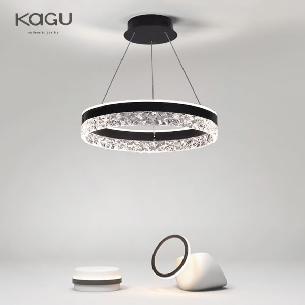Φωτιστικό LED Πολυτελείας Τύπου Κρεμαστό DM1437BK Μαύρο - Ρυθμιζόμενο και Πολυλειτουργικό, Ιδανικό για Σύγχρονα Σαλόνια και Γραφεία