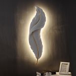 Εφαρμογή Τοίχου LED De Lux DM20986 - Σχήμα Πέννας και Κομψός Σχεδιασμός, Ιδανικό για Εκλεπτυσμένα Εσωτερικά.