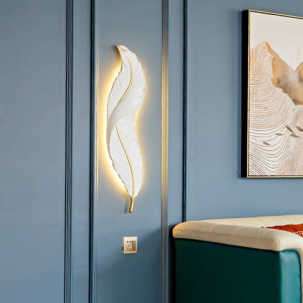 Εφαρμογή Τοίχου LED De Lux DM20986 - Σχήμα Πέννας και Κομψός Σχεδιασμός, Ιδανικό για Εκλεπτυσμένα Εσωτερικά.