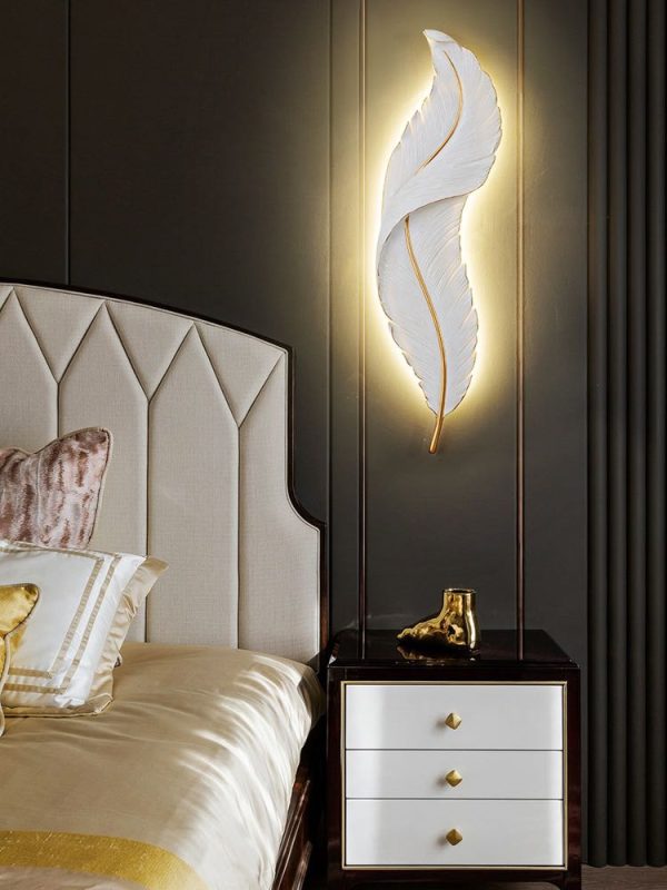 Εφαρμογή Τοίχου LED De Lux DM20986 - Σχήμα Πέννας και Κομψός Σχεδιασμός, Ιδανικό για Εκλεπτυσμένα Εσωτερικά.