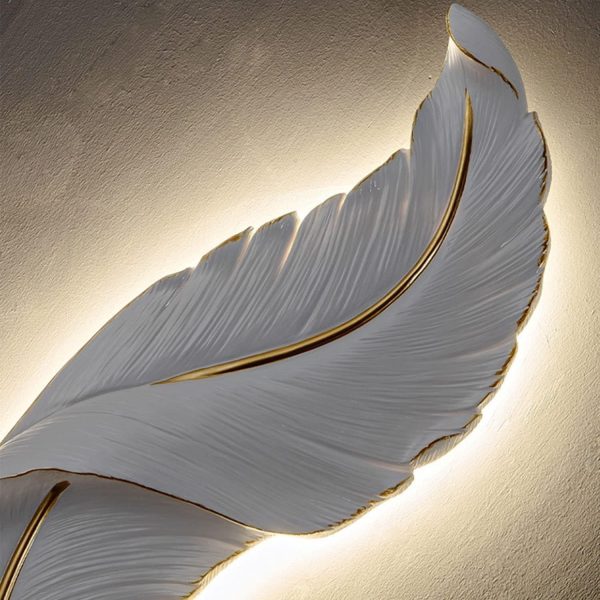 Εφαρμογή Τοίχου LED De Lux DM20986 - Σχήμα Πέννας και Κομψός Σχεδιασμός, Ιδανικό για Εκλεπτυσμένα Εσωτερικά.