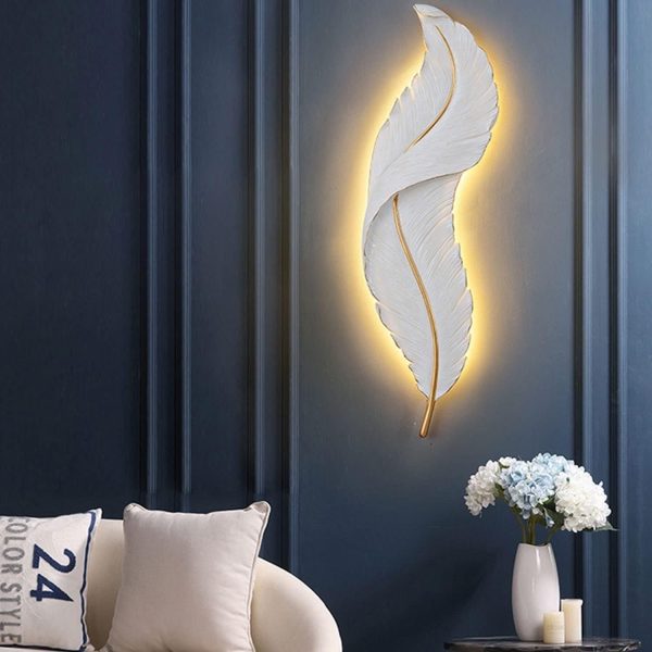 Εφαρμογή Τοίχου LED De Lux DM20986 - Σχήμα Πέννας και Κομψός Σχεδιασμός, Ιδανικό για Εκλεπτυσμένα Εσωτερικά.