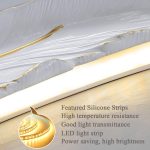 Εφαρμογή Τοίχου LED De Lux DM20986 - Σχήμα Πέννας και Κομψός Σχεδιασμός, Ιδανικό για Εκλεπτυσμένα Εσωτερικά.