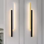 Εφαρμόστε το Σύγχρονο LED Χρυσό/Μαύρο DM3929 BK+GD 60CM - Αισθητική Λύση για την Φωτισμό των Σύγχρονων Χώρων