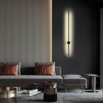 Εφαρμόστε το Σύγχρονο Φωτιστικό LED Λωρίδας DM062, Μαύρο - Μοντέρνος Φωτισμός για Σαλόνια και Υπνοδωμάτια