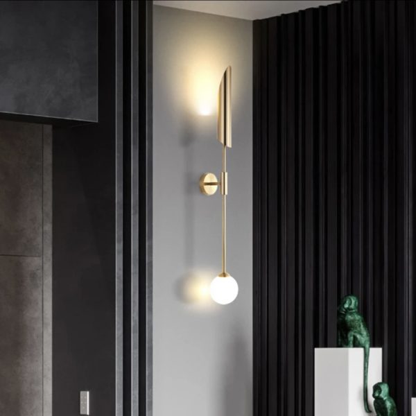 Εφαρμογή LED Premium Χρυσό DM1602/2 - Καλλιτεχνικός και Αποδοτικός Φωτισμός για Σύγχρονους Χώρους