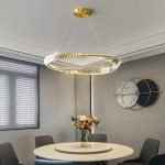 Κρυστάλλινο LED Φωτιστικό Κρεμαστό DM11-1 - Κομψός Φωτισμός για το Σαλόνι ή την Τραπεζαρία.