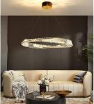 Κρυστάλλινο LED Φωτιστικό Κρεμαστό DM11-1 - Κομψός Φωτισμός για το Σαλόνι ή την Τραπεζαρία.