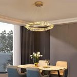 Κρυστάλλινο LED Φωτιστικό Κρεμαστό DM11-1 - Κομψός Φωτισμός για το Σαλόνι ή την Τραπεζαρία.