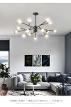 Φωτιστικό LED Lux DM 66104-15 Μαύρο - 15 Πηγές Φωτός για Μια Σύγχρονη και Κομψή Ατμόσφαιρα στο Σπίτι Σας