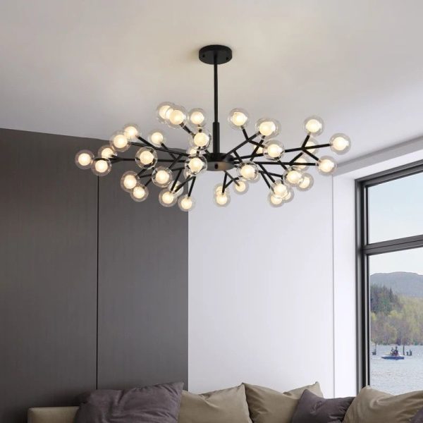 Φωτιστικό LED Lux DM 66104-25 Μαύρο, 25 Πηγές Φωτισμού - Κομψός και Μοντέρνος Φωτισμός για το Σπίτι σας