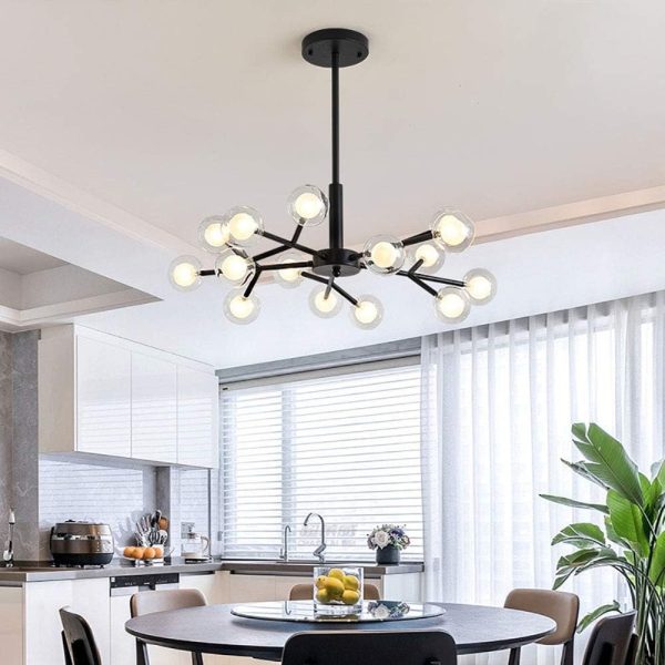 Φωτιστικό LED Lux DM 66104-25 Μαύρο, 25 Πηγές Φωτισμού - Κομψός και Μοντέρνος Φωτισμός για το Σπίτι σας