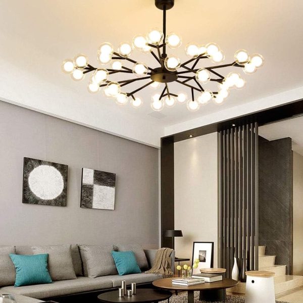 Φωτιστικό LED Lux DM 66104-25 Μαύρο, 25 Πηγές Φωτισμού - Κομψός και Μοντέρνος Φωτισμός για το Σπίτι σας
