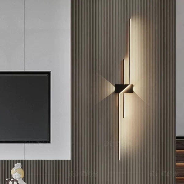 Εφαρμογή LED DMLiving, ποιοτικός φωτισμός και μινιμαλιστικό στυλ - DM9085/2 BK Μαύρο - Μια τέλεια επιλογή για χώρους με μοντέρνο σχεδιασμό.