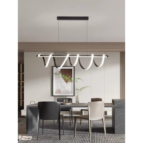 Ρυθμιζόμενο φωτιστικό LED, με σύγχρονο σχεδιασμό και αποτελεσματικό φωτισμό - DM8808/900 Μαύρο - Κομψότητα και λειτουργικότητα για μια κομψή διακόσμηση.