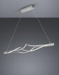 Κρεμαστό φωτιστικό LED Κυματιστό DM Living, Μοντέλο DM 8806/1200 Λευκό - Μοντέρνο και Κομψό Σχέδιο για Εξαιρετικό Φωτισμό σε Κάθε Χώρο