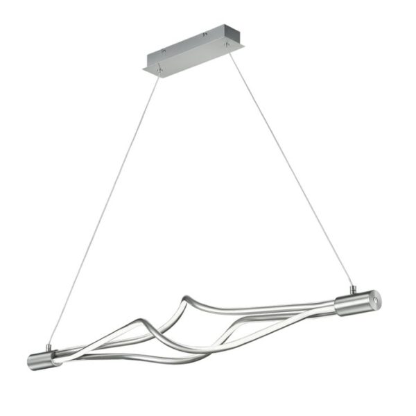Κρεμαστό φωτιστικό LED Κυματιστό DM Living, Μοντέλο DM 8806/1200 Λευκό - Μοντέρνο και Κομψό Σχέδιο για Εξαιρετικό Φωτισμό σε Κάθε Χώρο