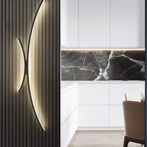 Εφαρμογή LED προηγμένης τεχνολογίας DM Living, Μοντέλο DM9084/2, Μαύρο - Εκλεπτυσμένη Αισθητική και Ανώτερη Λειτουργικότητα