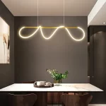 Κρεμαστό LED Φωτιστικό, 150cm, με Ρυθμιζόμενη Θερμοκρασία Χρώματος, Μοντέλο DM60040A-XL - Εξατομικευμένος Φωτισμός και Σύγχρονος Σχεδιασμός για τον Οροφή<strong>