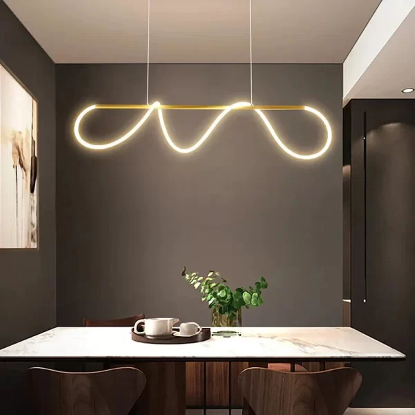 Κρεμαστό LED Φωτιστικό, 150cm, με Ρυθμιζόμενη Θερμοκρασία Χρώματος, Μοντέλο DM60040A-XL - Εξατομικευμένος Φωτισμός και Σύγχρονος Σχεδιασμός για τον Οροφή<strong>