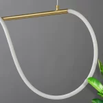 Κρεμαστό LED Φωτιστικό, 150cm, με Ρυθμιζόμενη Θερμοκρασία Χρώματος, Μοντέλο DM60040A-XL - Εξατομικευμένος Φωτισμός και Σύγχρονος Σχεδιασμός για τον Οροφή<strong>
