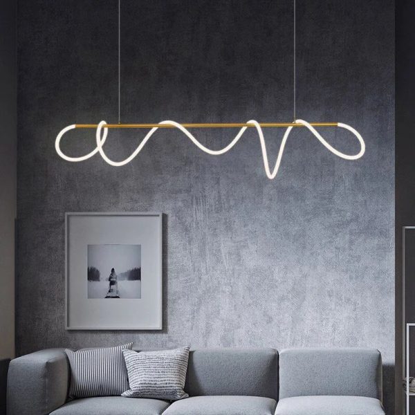 Κρεμαστό LED Φωτιστικό, 150cm, με Ρυθμιζόμενη Θερμοκρασία Χρώματος, Μοντέλο DM60040A-XL - Εξατομικευμένος Φωτισμός και Σύγχρονος Σχεδιασμός για τον Οροφή<strong>
