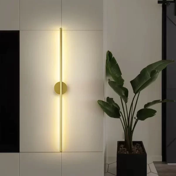 Εφαρμογή LED DM Living, Μοντέλο DM120-800 Χρυσό - Κομψό και Πολυτελές Σχέδιο, Εξαιρετική Φωτιστική για οποιονδήποτε Χώρο