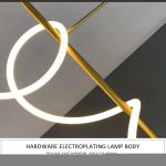 Κρεμαστό LED Φωτιστικό, 150cm, με Ρυθμιζόμενη Θερμοκρασία Χρώματος, Μοντέλο DM60040A-XL - Εξατομικευμένος Φωτισμός και Σύγχρονος Σχεδιασμός για τον Οροφή<strong>