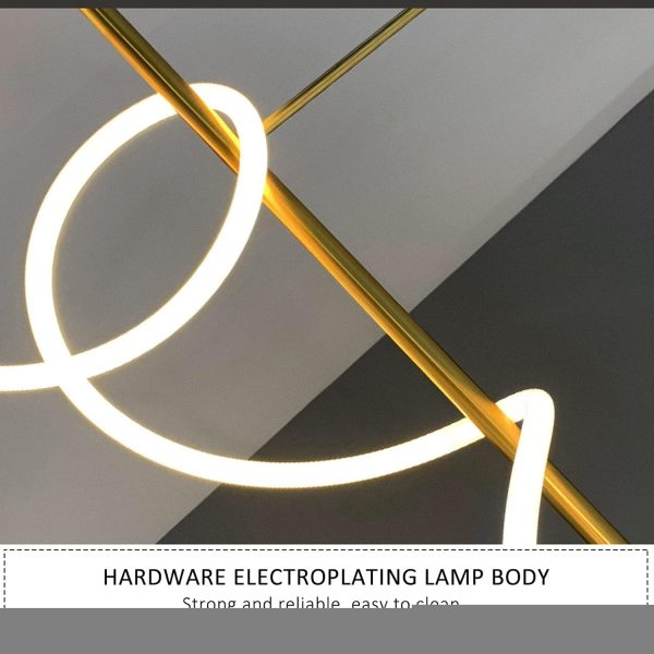 Κρεμαστό LED Φωτιστικό, 150cm, με Ρυθμιζόμενη Θερμοκρασία Χρώματος, Μοντέλο DM60040A-XL - Εξατομικευμένος Φωτισμός και Σύγχρονος Σχεδιασμός για τον Οροφή<strong>