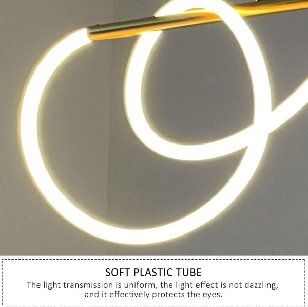 Κρεμαστό LED Φωτιστικό, 150cm, με Ρυθμιζόμενη Θερμοκρασία Χρώματος, Μοντέλο DM60040A-XL - Εξατομικευμένος Φωτισμός και Σύγχρονος Σχεδιασμός για τον Οροφή<strong>