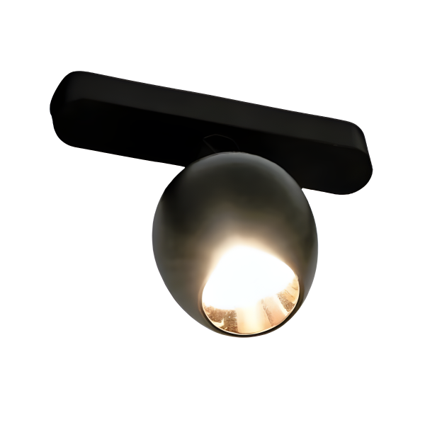 Προβολέας LED Dimmable, Μοντέρνος, Εφαρμοσμένος Μαγνητικό Ράγα, Ρυθμιζόμενος, 9W, X1-CCT, Μαύρος - Μια Άψογη Επιλογή για Κάθε Εσωτερικό.