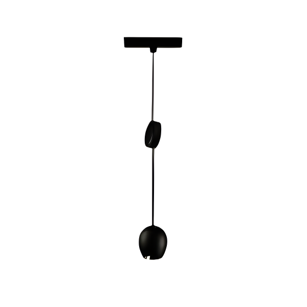 Κρεμαστό LED Dimmable, Μοντέρνο, Εφαρμοσμένο Μαγνητικό Ράγα, Ρυθμιζόμενο Ύψος, 9W, X3-CCT, Μαύρο - Μια Άψογη Επιλογή για Κάθε Εσωτερικό.