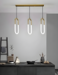 Κρεμαστό Φωτιστικό Aurei Premium DM-G4070/3, 30CM - Τηλεχειρισμός WiFi 2.4G με Ρυθμιζόμενο Φως και Σύγχρονο Σχεδιασμό