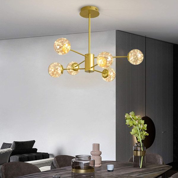 Φωτιστικό LED Licurici 40W, 94CM, 3000K - Σύγχρονος Σχεδιασμός DM-G3390/3+3