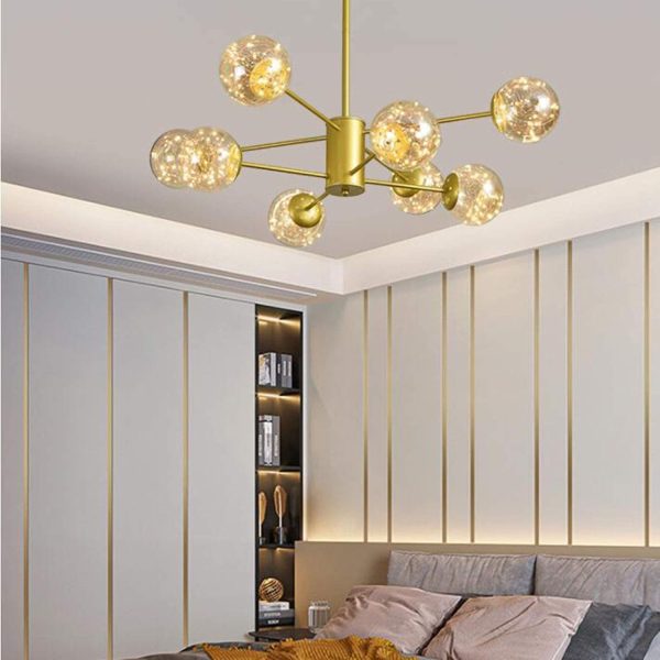 Φωτιστικό LED Licurici 40W, 94CM, 3000K - Σύγχρονος Σχεδιασμός DM-G3390/3+3