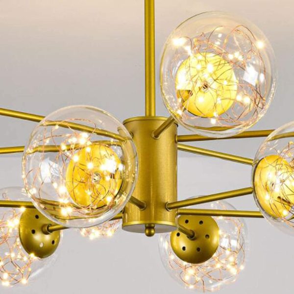 Φωτιστικό LED Licurici 40W, 94CM, 3000K - Σύγχρονος Σχεδιασμός DM-G3390/3+3