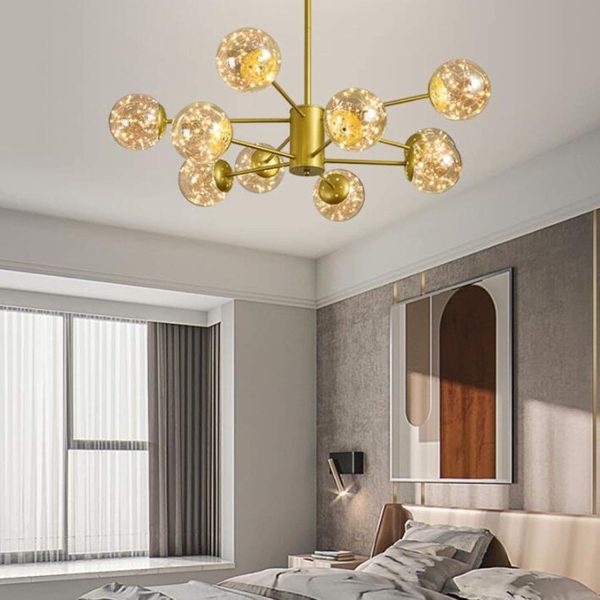 Φωτιστικό LED Licurici 40W, 94CM, 3000K - Σύγχρονος Σχεδιασμός DM-G3390/3+3
