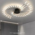 Φωτιστικό οροφής Luxury DM-G4003/28 G4 LED Μαύρο
