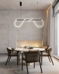 Σύγχρονος πεντάλ με LED, 100cm, ρυθμιζόμενη θερμοκρασία χρώματος DM-RF1M-PE